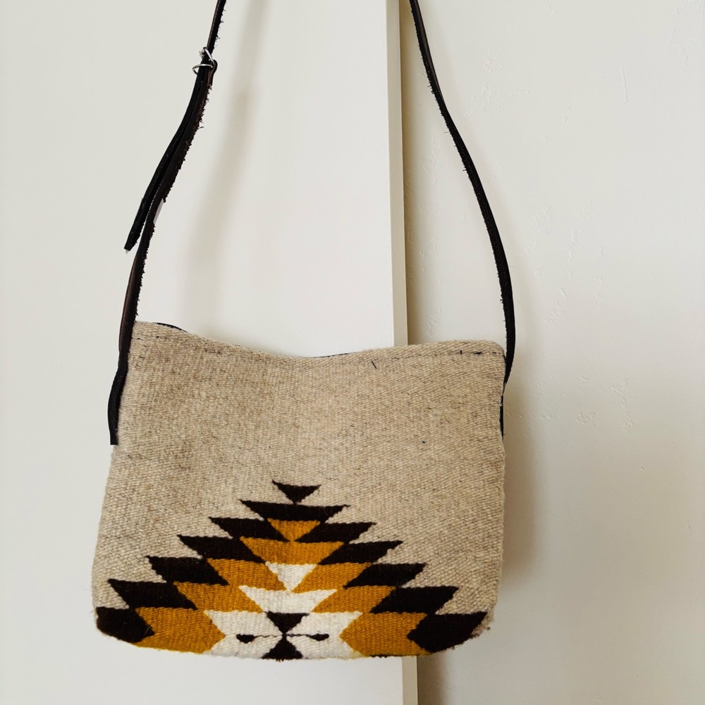 Ethical Handbags Wool Crossbody Bag New No Tags Oaxaca,Mex.